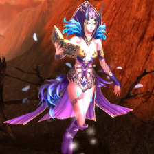 Схема вышивки «Демон»