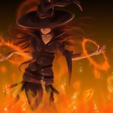 Схема вышивки «Ведьма2»