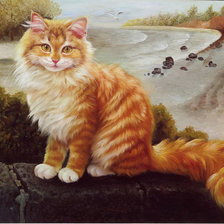 Схема вышивки «Рыжик»