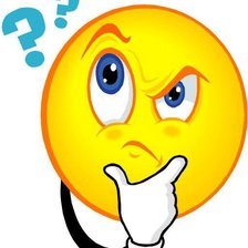 Схема вышивки «Смайл вопрос»