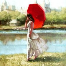 Схема вышивки «Прогулка»