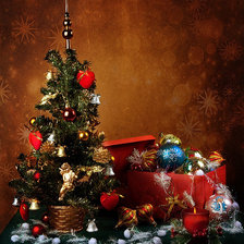 Схема вышивки «новый год»