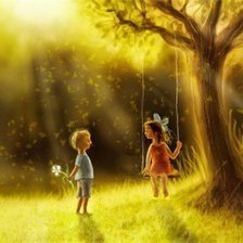 Схема вышивки «детство»