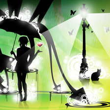 Схема вышивки «абстракия»