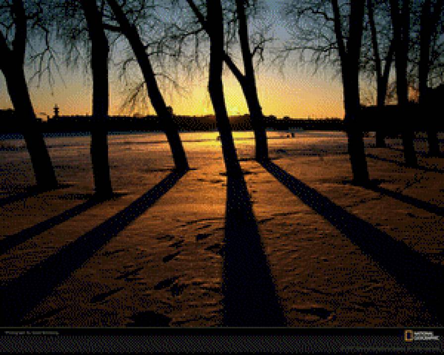 Красивый пейзаж) - предпросмотр