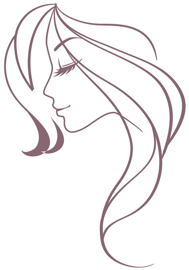 лицо девушки - черно-белое, лицо, девушка - оригинал