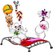 Схема вышивки «мышки»