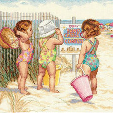 Схема вышивки «три грации»