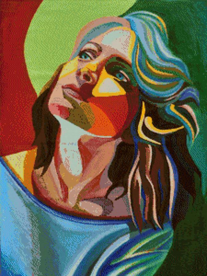 портрет - красота, цвет, портрет - предпросмотр