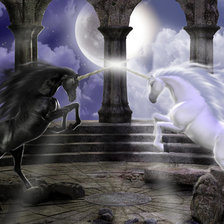 Схема вышивки «Добро и зло»