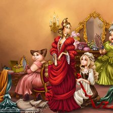 Схема вышивки «золушка»