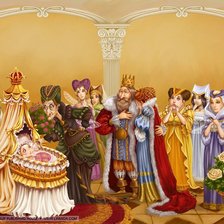 Схема вышивки «спящая красавица»