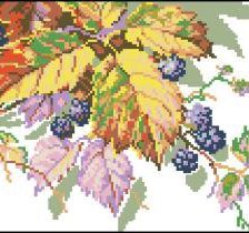 Схема вышивки «eжевика»