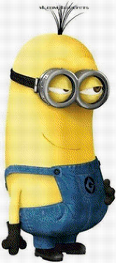 Миньон - персонаж, желтый, мультик, миньон, гадкий я - предпросмотр