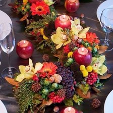 Схема вышивки «Осенняя композиция»