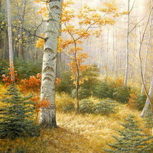 Схема вышивки «Осень»