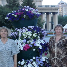 Схема вышивки «Мама и Лиля»