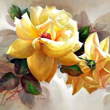 Схема вышивки «Цветы»