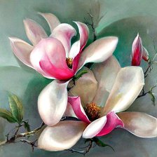 Схема вышивки «Цветы»