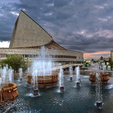 Схема вышивки «театр Глобус Новосибирск»