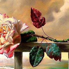 Схема вышивки «Роза»