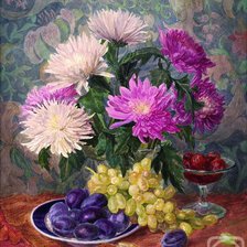 Схема вышивки «Акварели Виктории Кирьяновой»