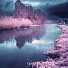 Схема вышивки «Пейзаж»