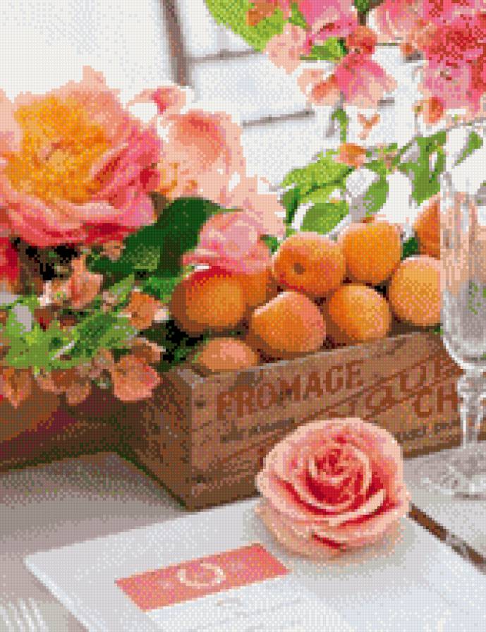 Натюрморт с фруктами - натюрморт - предпросмотр