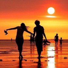 Схема вышивки «Летний закат»