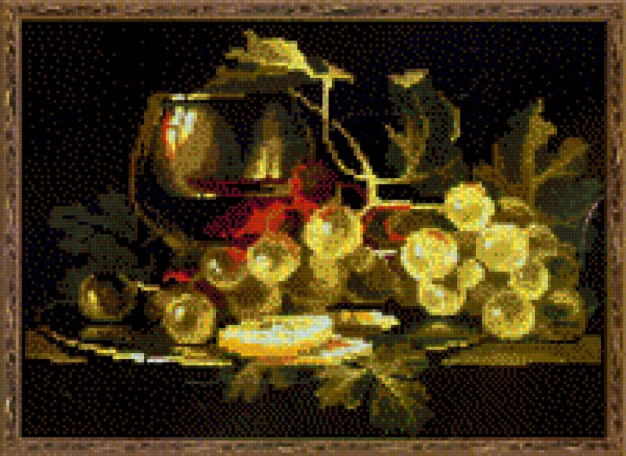 натюрморт - натюрморт, фрукты, картина, картины - предпросмотр