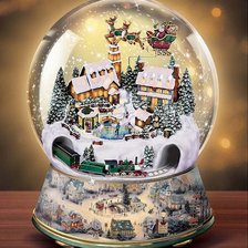 Схема вышивки «зима»