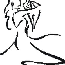 Схема вышивки «Танец любви»