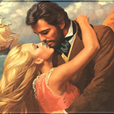 Схема вышивки «Романтика на острове»