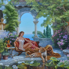 Схема вышивки «Tigritsi»