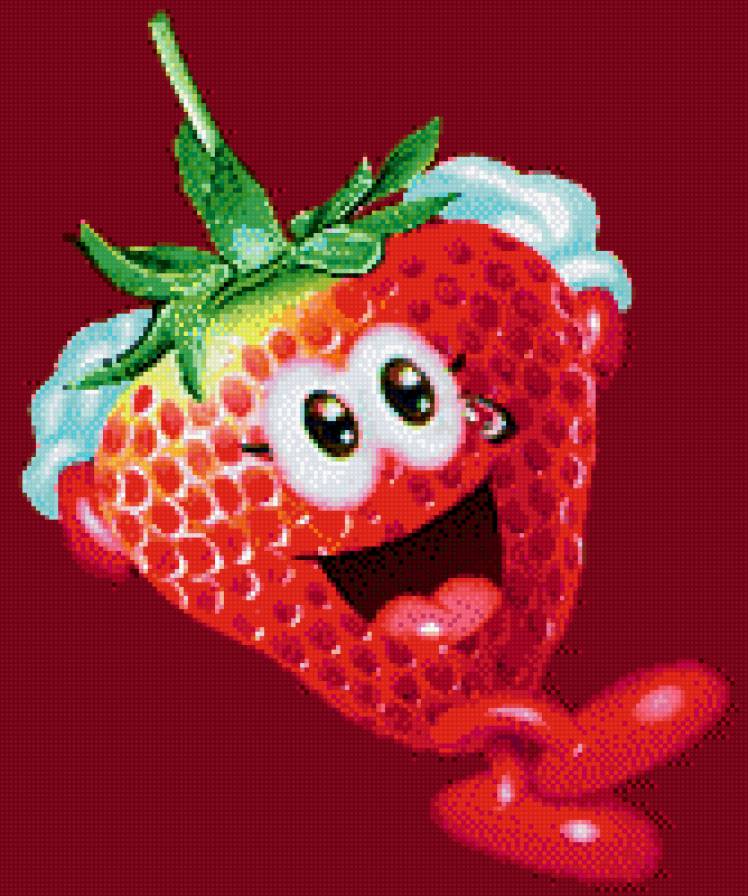 веселые фрукты - ягоды, фрукты - предпросмотр