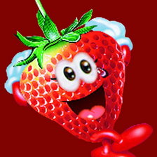 Схема вышивки «веселые фрукты»