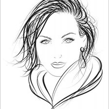 Лицо девушки