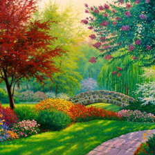 Схема вышивки «яркое лето»