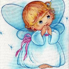 Схема вышивки «Ангелочек»