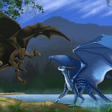 Схема вышивки «Серия "Драконы"»