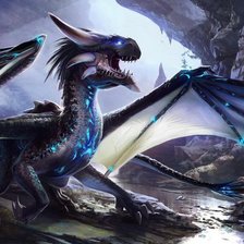 Схема вышивки «Серия "Драконы"»