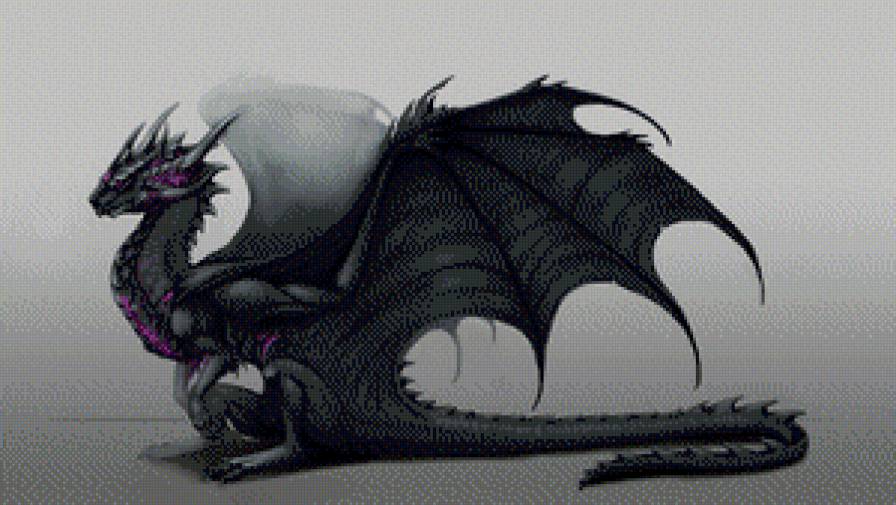 Серия "Драконы" - природа, сказка, драконы, фэнтези, миф, животные - предпросмотр