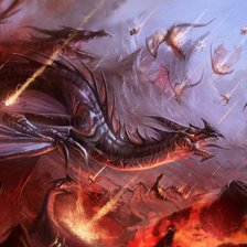 Схема вышивки «Серия "Драконы"»