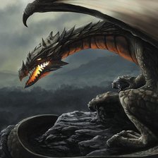 Схема вышивки «Серия "Драконы"»