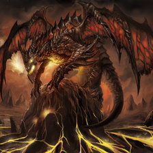 Схема вышивки «Серия "Драконы"»