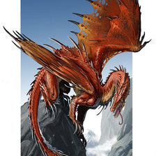 Схема вышивки «Серия "Драконы"»