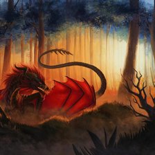 Схема вышивки «Серия "Драконы"»