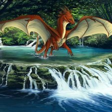 Схема вышивки «Серия "Драконы"»