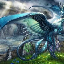 Схема вышивки «Серия "Драконы"»