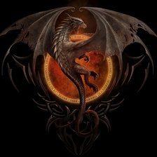 Схема вышивки «Серия "Драконы"»